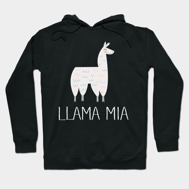 Llama Mia Love Hoodie by DesIndie